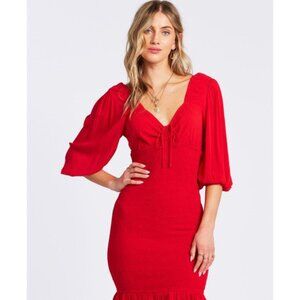 Billabong Ruby Ruffle Hem Amalfi Nights Dress, NWT!
